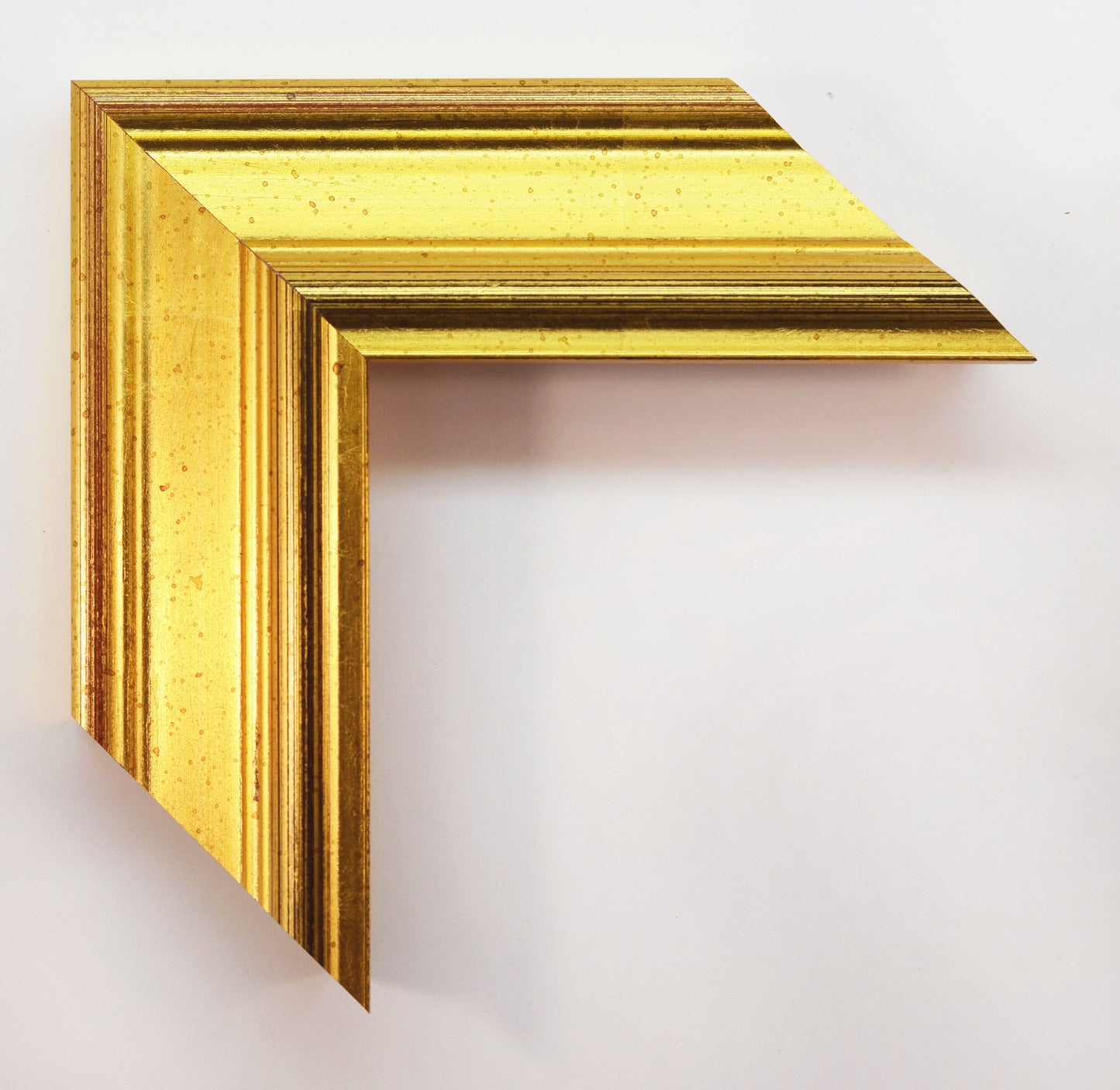 Antique Wood Picture Frame Gold and Silver. Width 2.2" x Height 1.2".
