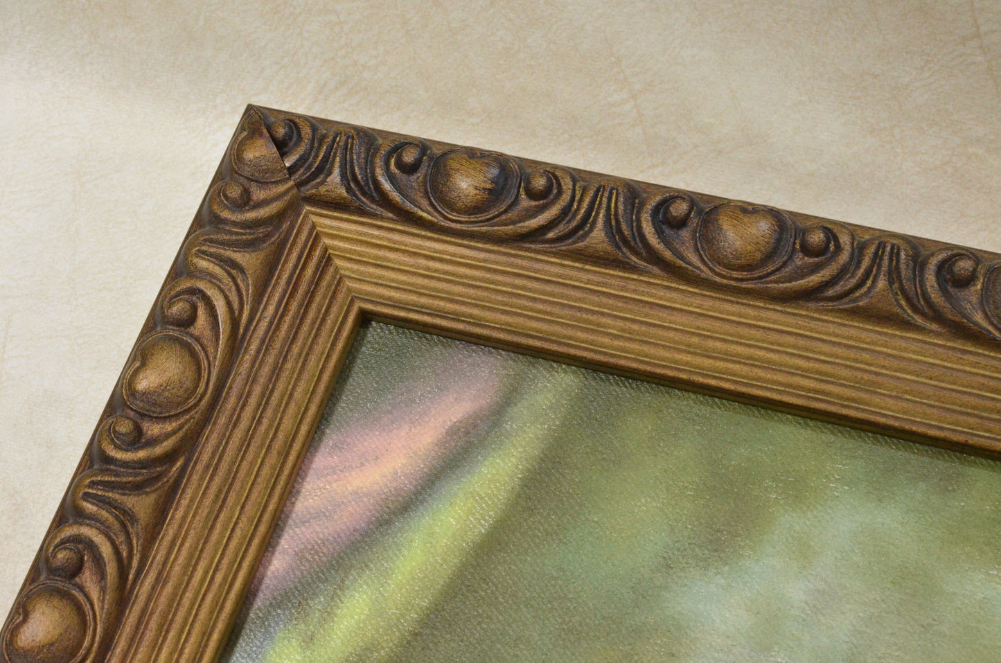 Stylish Bronze and Black Wood Picture Frame Hearts. Width 2" x Height 1.2".