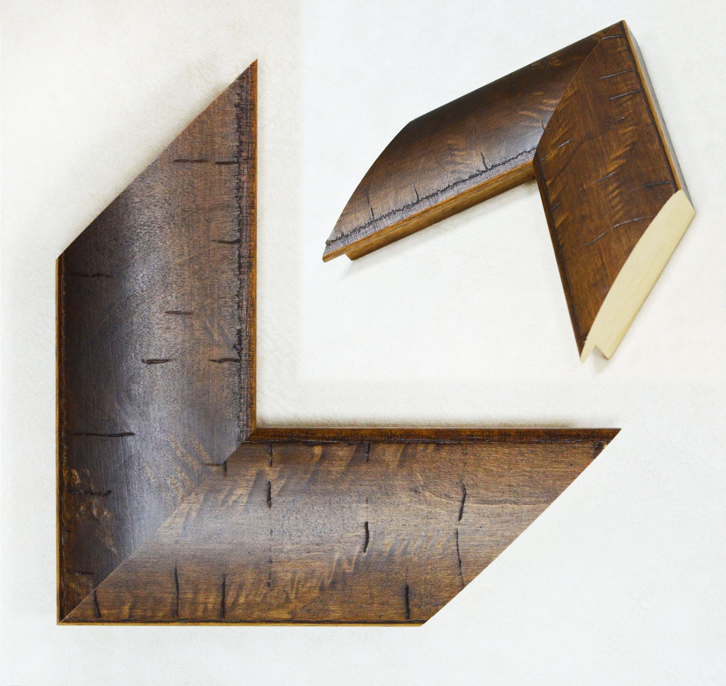 Brown frame for Diploma, Picture, Poster or Photo, 3.3 inches wide, 1.42 inches high.