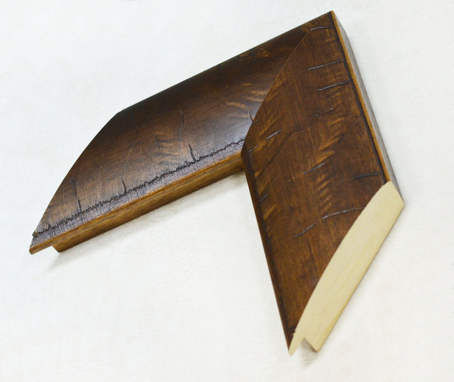 Brown frame for Diploma, Picture, Poster or Photo, 3.3 inches wide, 1.42 inches high.