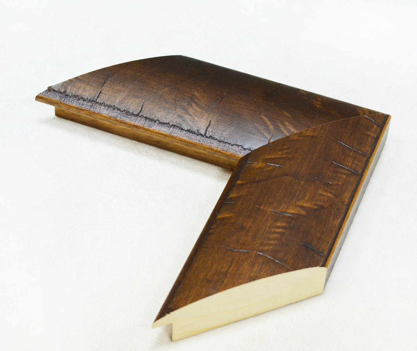 Brown frame for Diploma, Picture, Poster or Photo, 3.3 inches wide, 1.42 inches high.