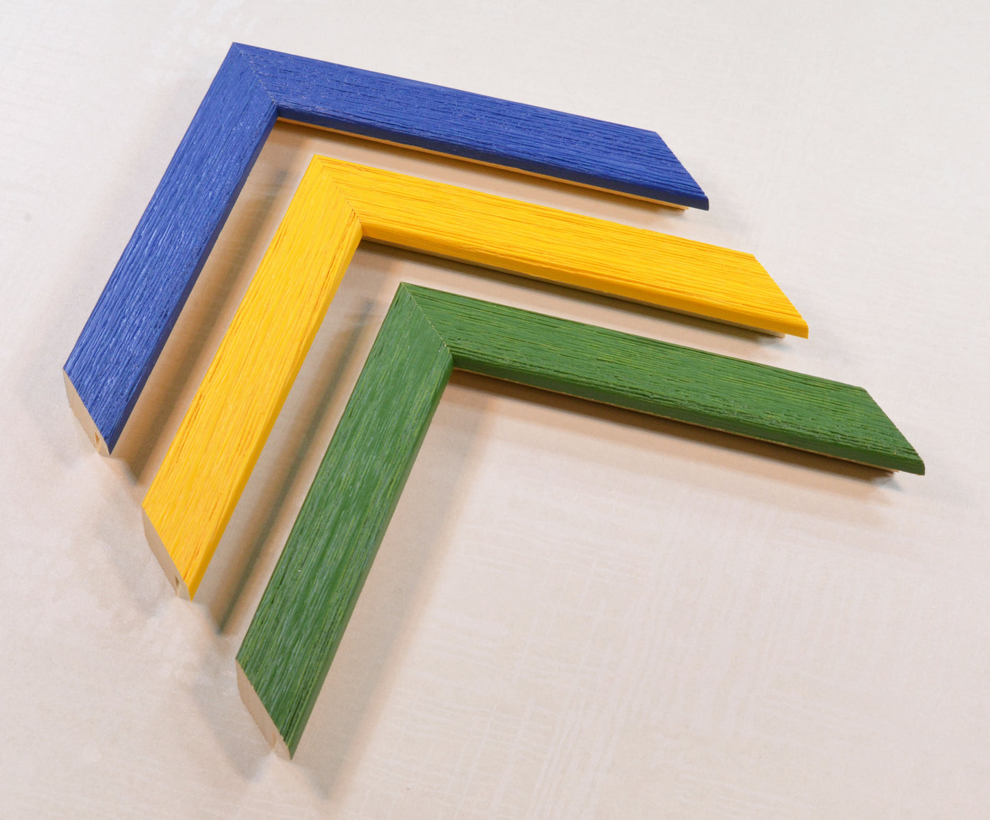 Colorful Stylish Picture Wood Frames. Width 0.75" x Height 0.55".
