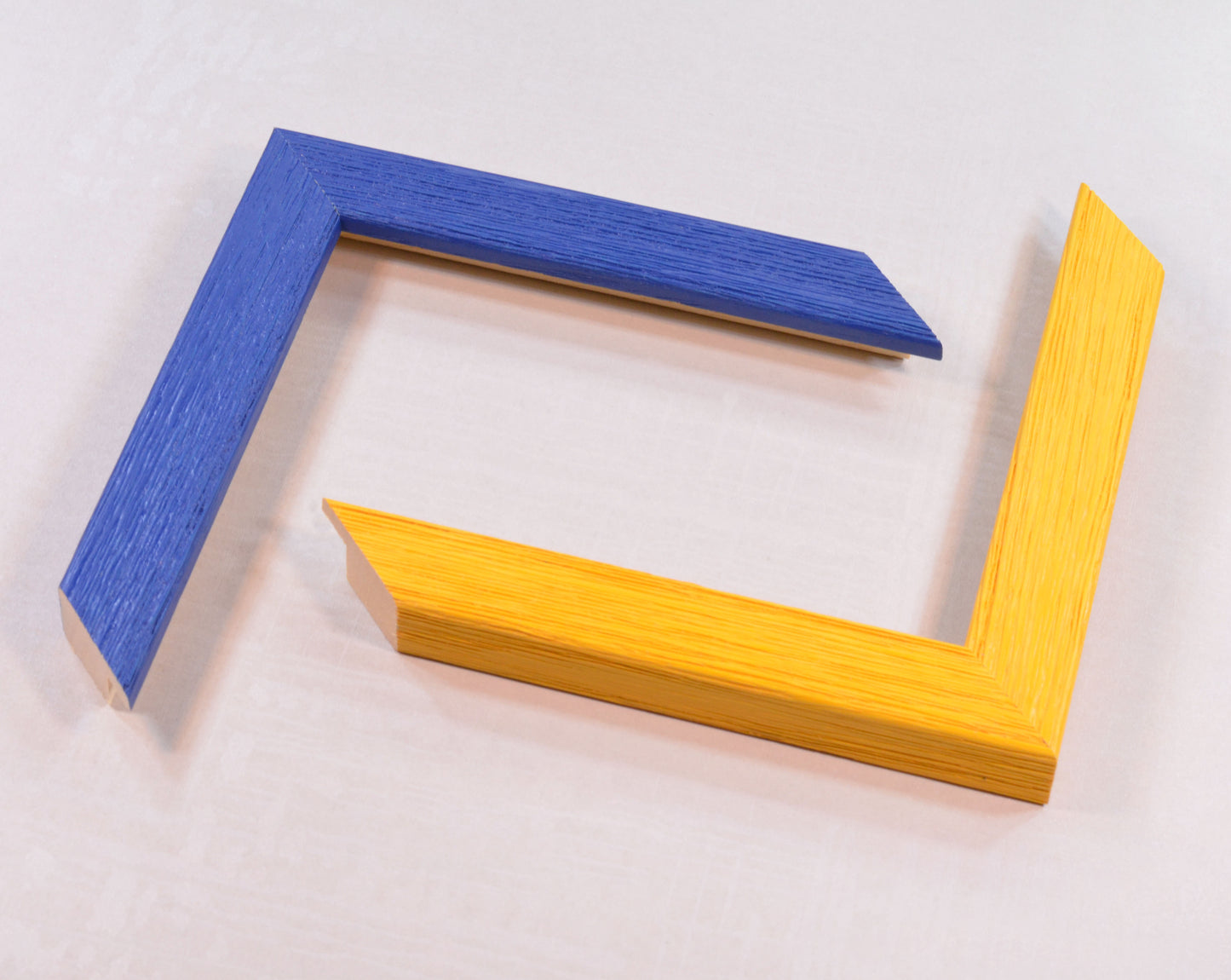 Colorful Stylish Picture Wood Frames. Width 0.75" x Height 0.55".