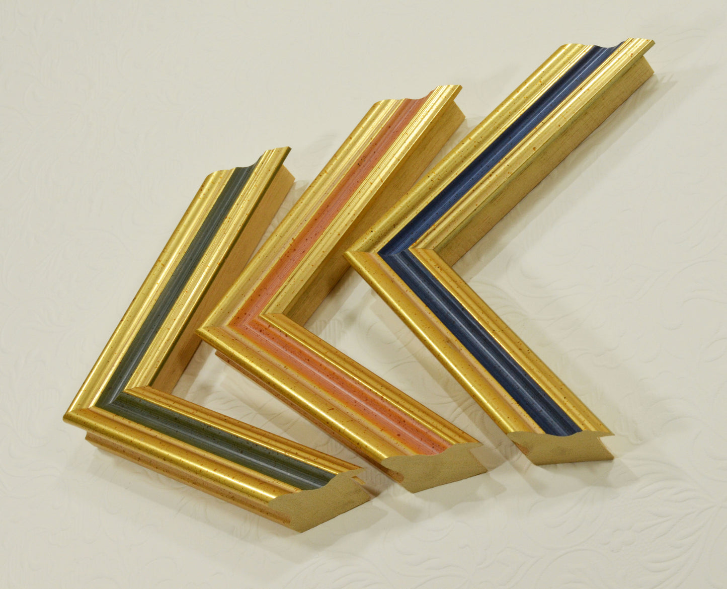 Colorful Stylish Picture Wood Frames. Width 1.2" x Height 1.2".